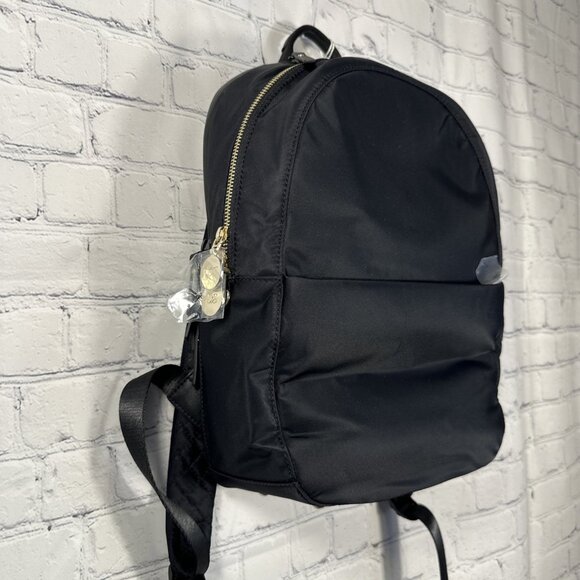 Lo‎ & Sons The Beacon Travel Backpack Black Purple Interior Bookbag Business main image 11